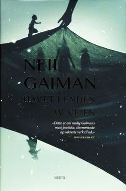 Omslag: "Havet i enden av veien" av Neil Gaiman